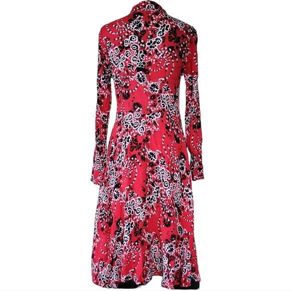 Free People Tough Love Midi Dress is Red - Picture 2 of 4